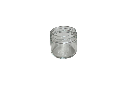 Salt City Connection  2oz (16 Dram) Clear - Glass Straight Sided Round Jar