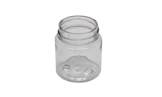 Salt City Connection  Clear 1 gram - Straight Sided PET Child Resistant Airtight Jar