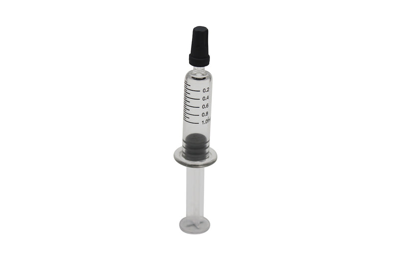 Load image into Gallery viewer, Salt City Connection  Graduated Glass Syringe with Straight Tip and End Cap
