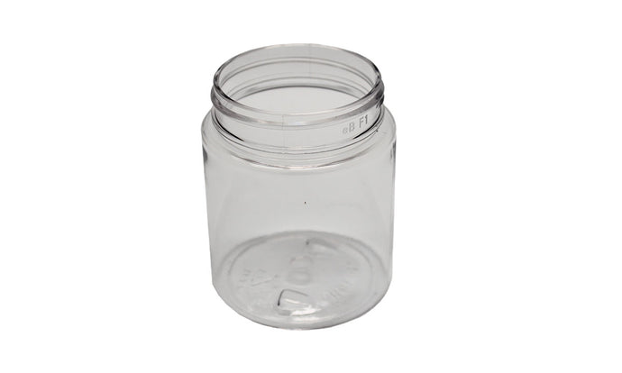 Salt City Connection  Clear 40 Dram - PET Straight Sided Airtight Child Resistant Jar